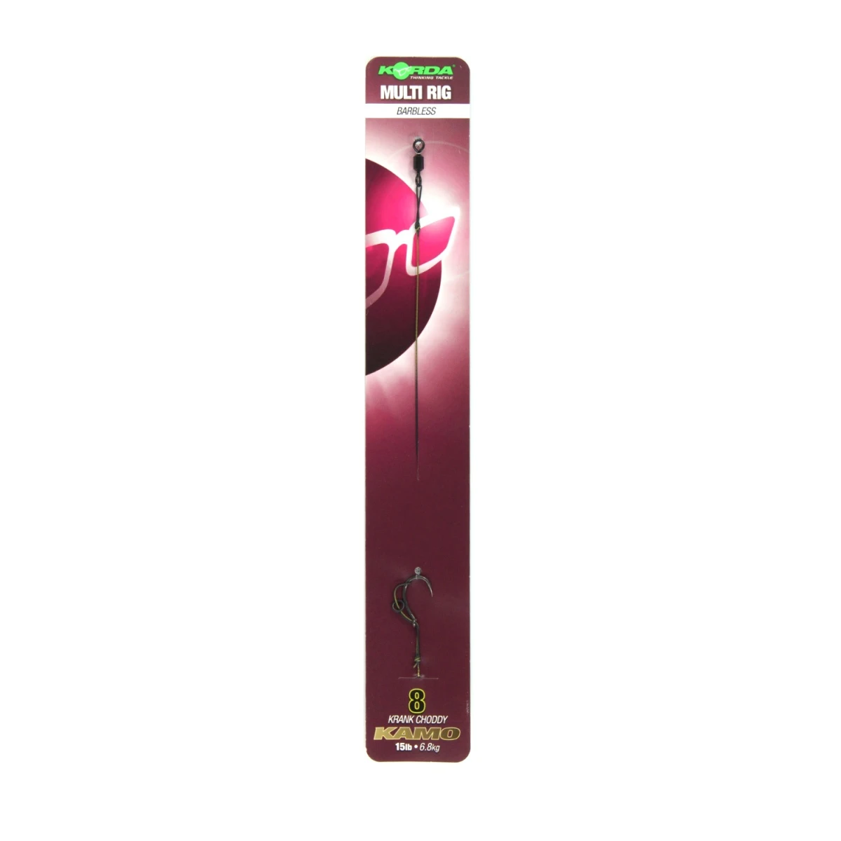 Korda Multi Rig Krank Choddy Kamo (Barbless)rozmiar 8 (bezzadziorowy) - MPN: KCR087 - EAN: 5060323808801