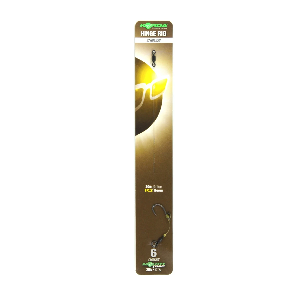 Korda Hinge Rig Choddy Mouth Trap (Barbless)rozmiar 6 (bezzadziorowy) - MPN: KCR092 - EAN: 6