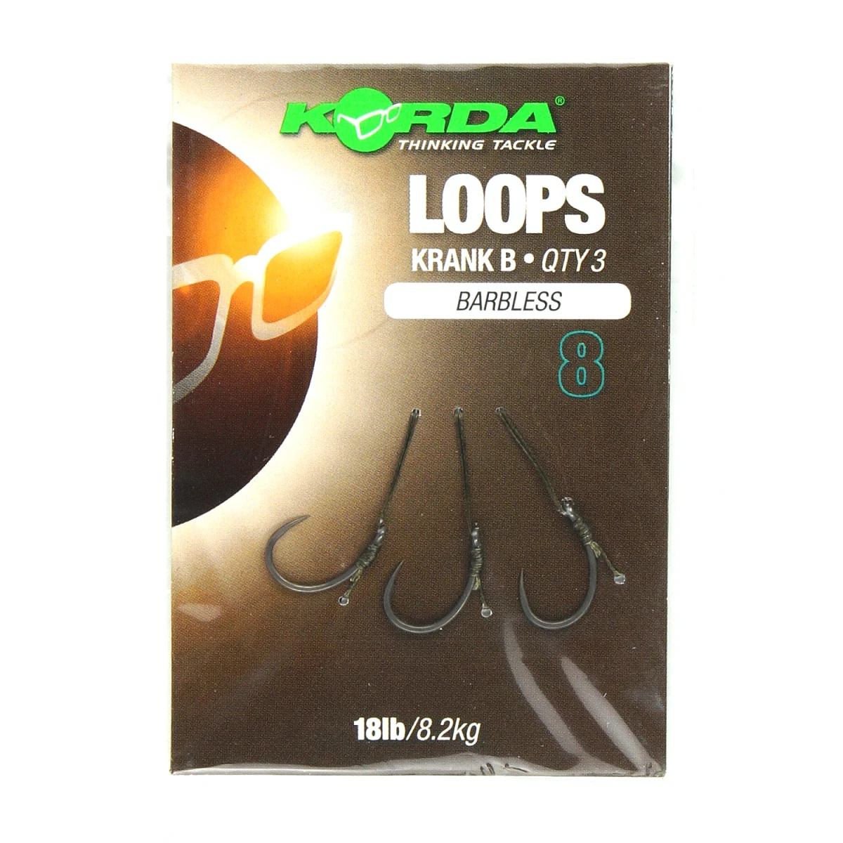 Korda Loop Rigs Krank (Barbless)rozmiar 8 (bezzadziorowe) - MPN: KCR119 - EAN: 5060461128069