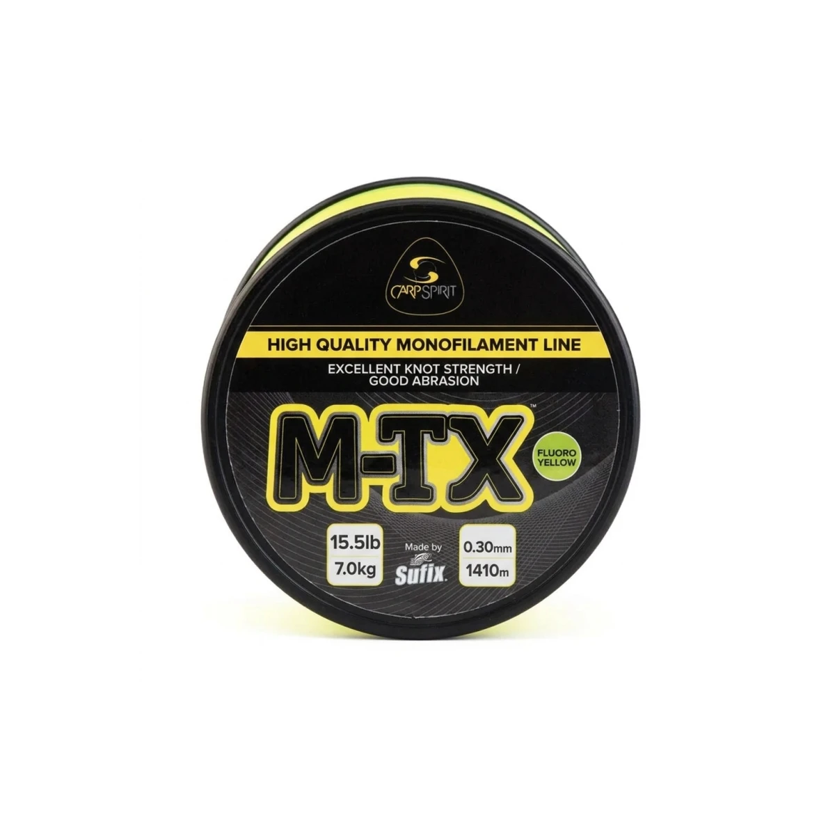 Carp Spirit M-TX Fluo Yellowrozmiar 0.30mm (15.5lb/7kg) - 1410m - MPN: ACS470109 - EAN: 3422993072760