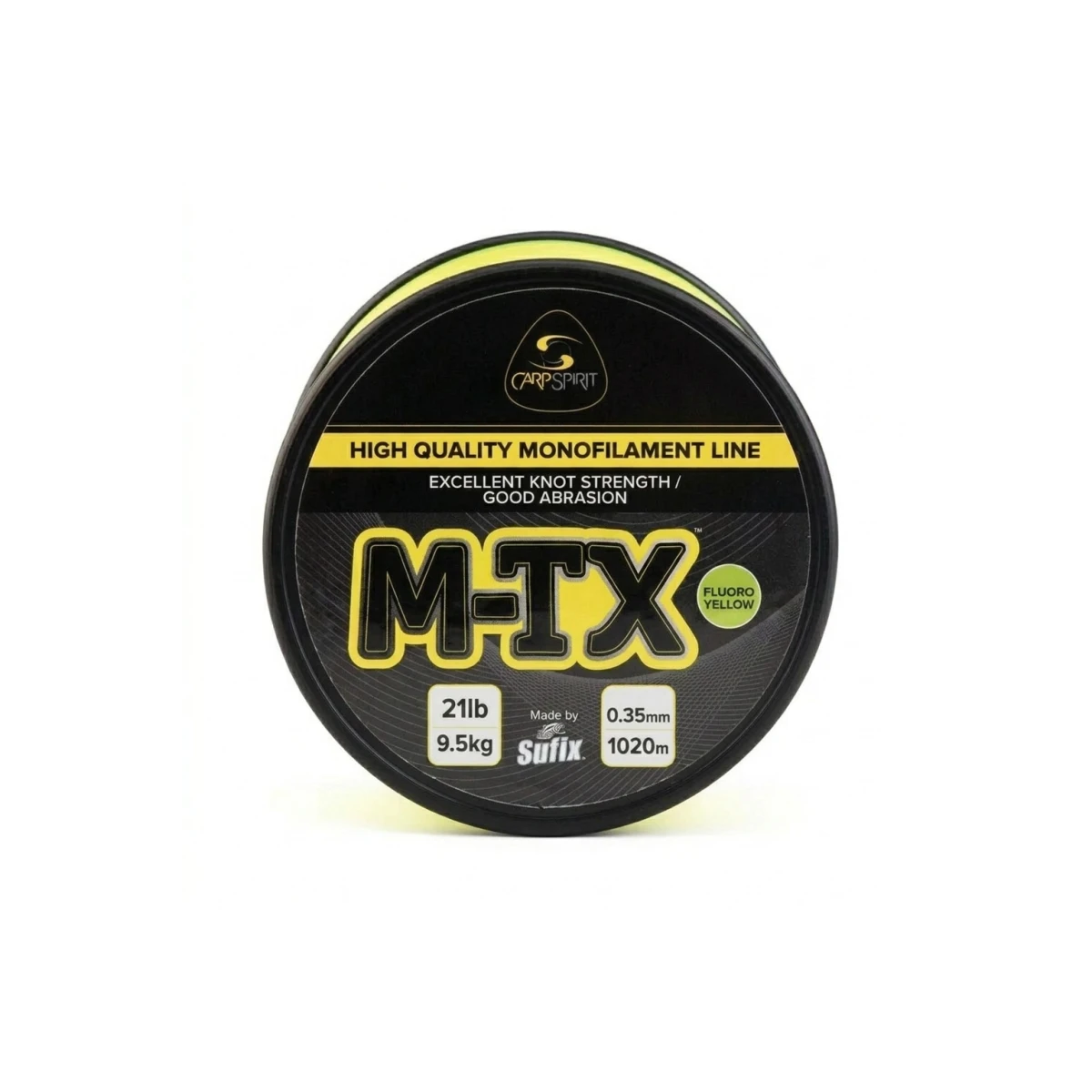 Carp Spirit M-TX Fluo Yellowrozmiar 0.35mm (21lb/9.5kg) - 1020m - MPN: ACS470110 - EAN: 3422993072777