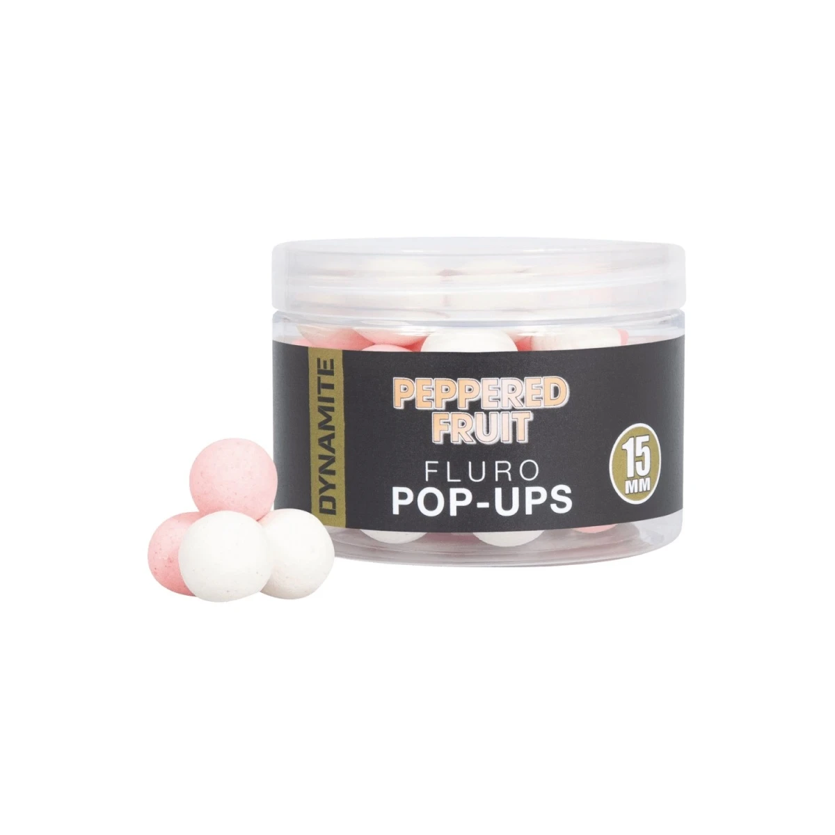 DynamiteBaits Fluro Peppered Fruit Pop - Uprozmiar 15 mm - MPN: ADY041924 - EAN: 5031745231492