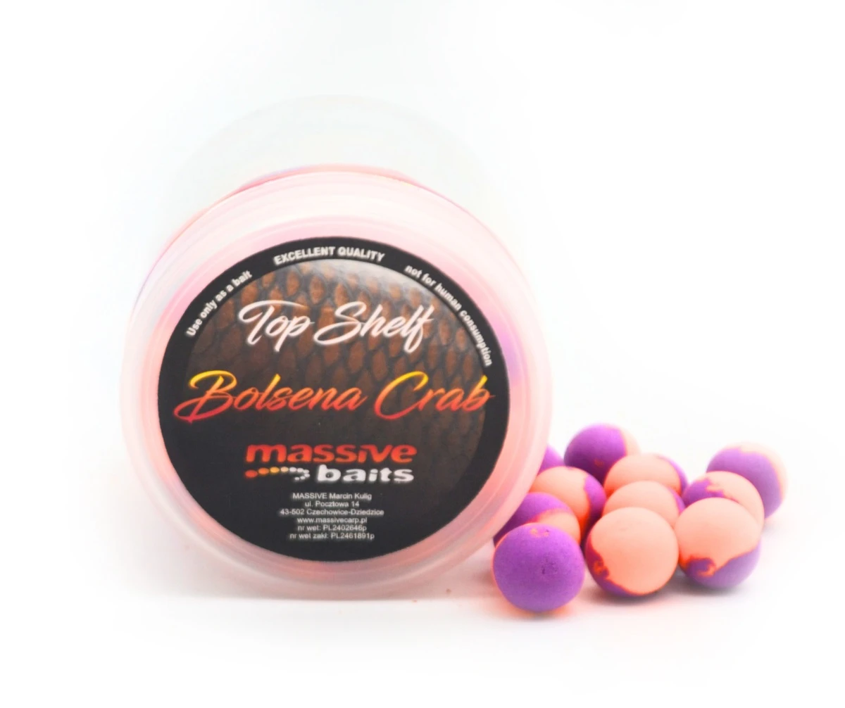 Massive Baits Top Shelf Pop-Up - Bolsena Crabrozmiar 14 mm - MPN: PU059 - EAN: 5907196816581
