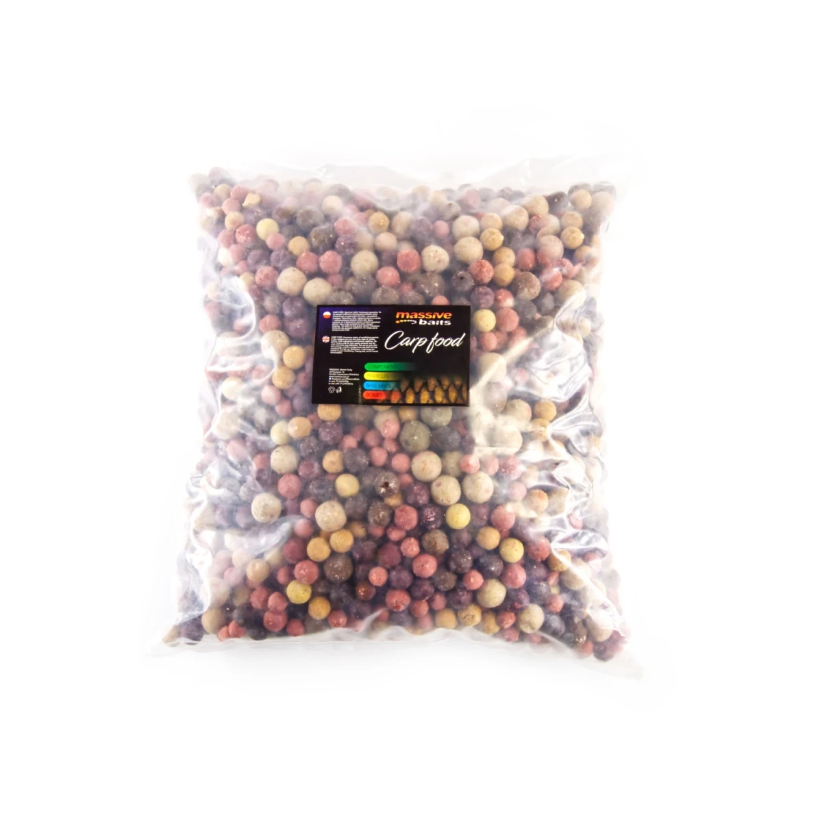 MassiveBaits Vario Mixed Boilies - Fish  - USZKODZONE OPAKOWANIEopakowanie 14-18-24 / 10kg / worek - EAN: 200000100247