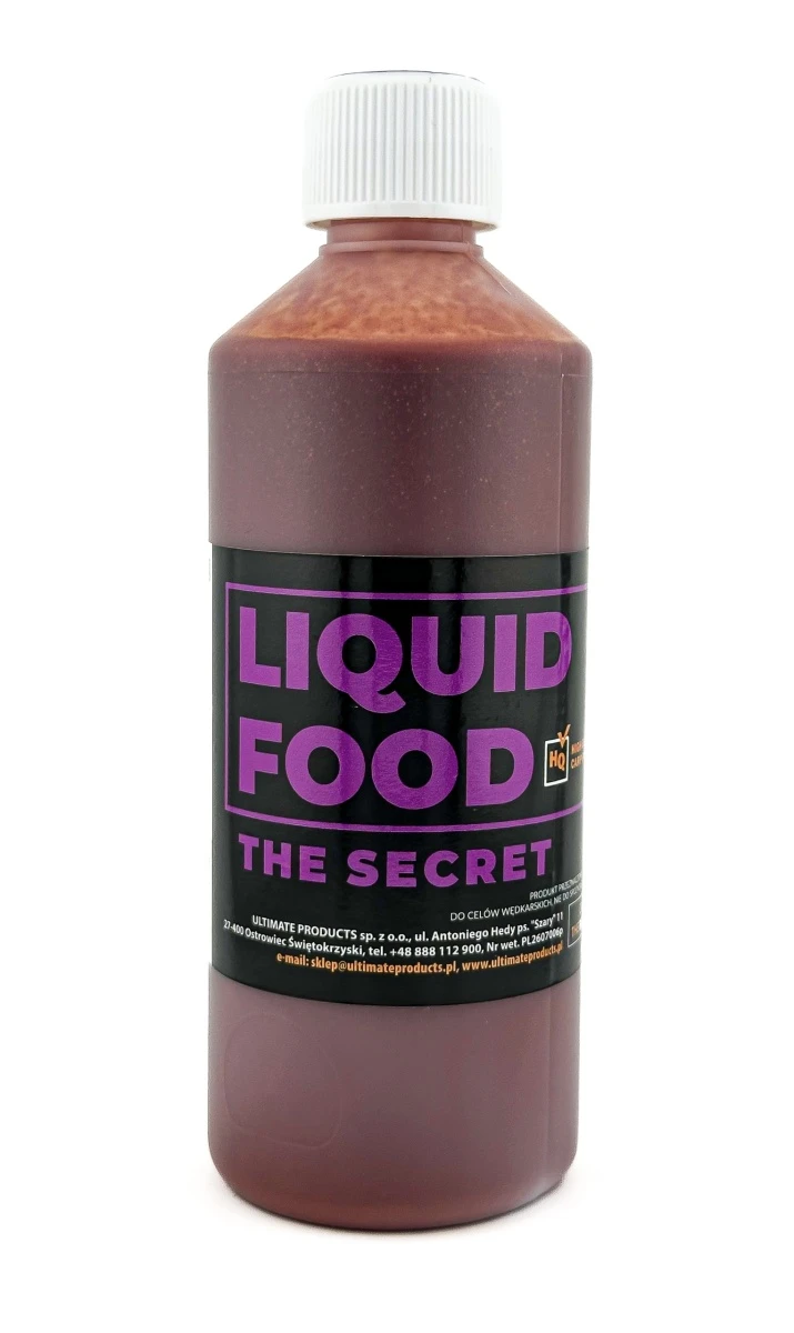 UltimateProducts Top Range Liquid Food - The Secretopakowanie 500ml - EAN: 5903855435285