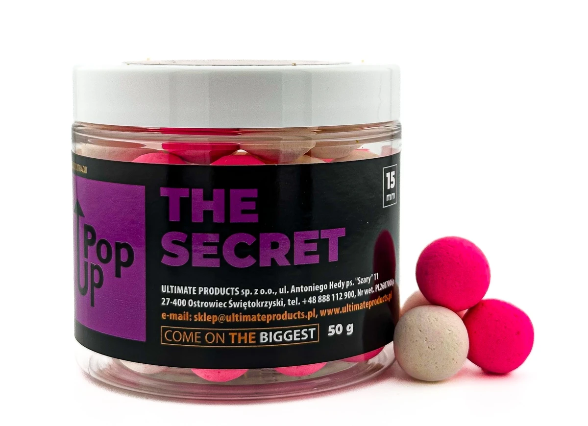 UltimateProducts Top Range Pop-Ups - The Secretrozmiar 15 mm - EAN: 5903855435322