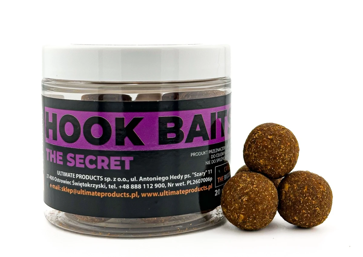 UltimateProducts Top Range Hookbaits - The Secretrozmiar 20 mm - EAN: 5903855435339