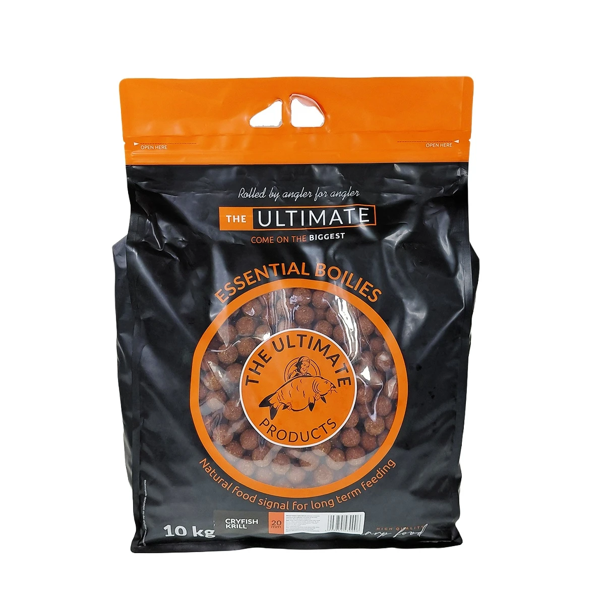 UltimateProducts Essential Boilies - Kryll Cray Fishrozmiar 20mm / 10kg - EAN: 5903855430006