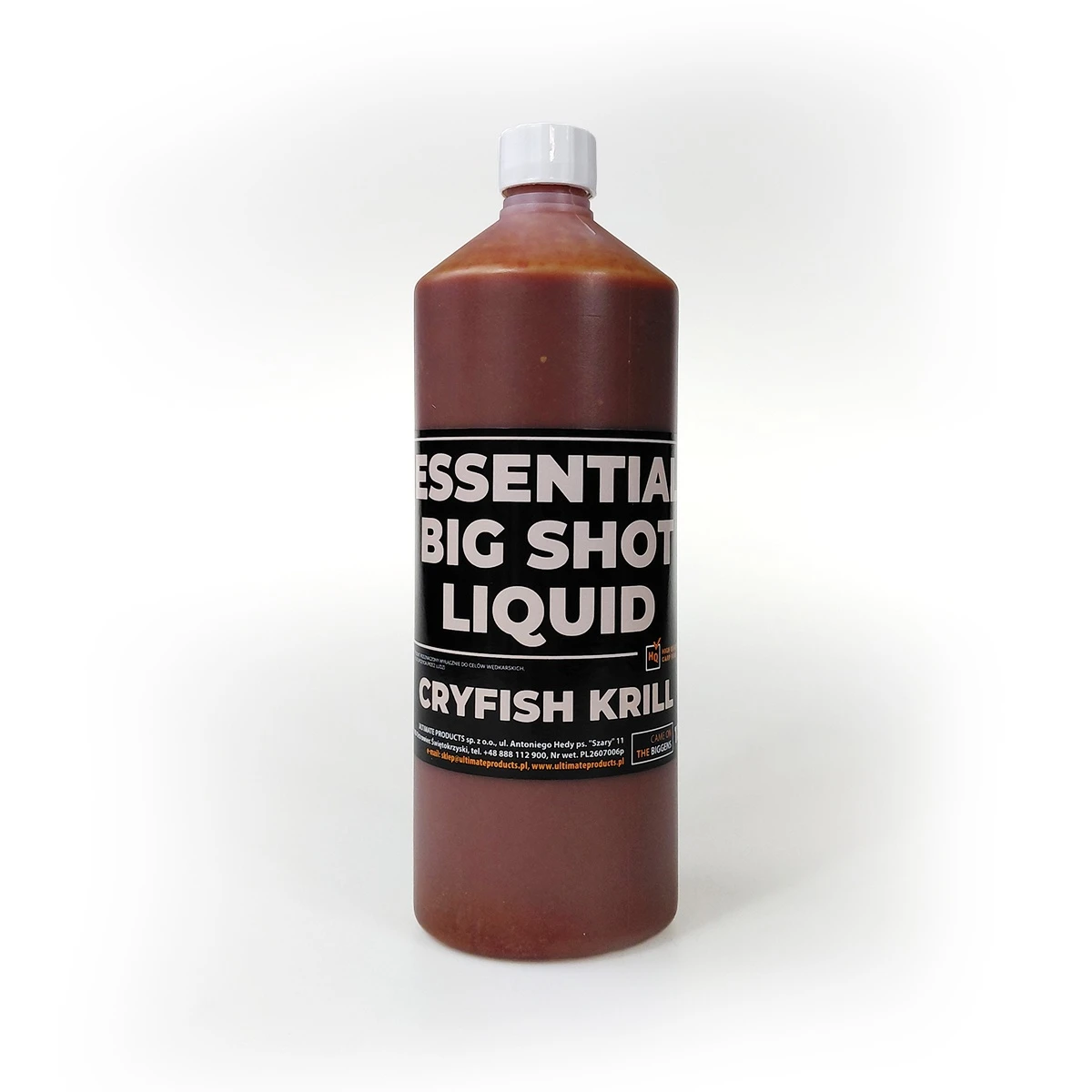 UltimateProducts Essential BIG SHOT Liquid - Kryll Cray Fishopakowanie 1L - EAN: 5903855435742