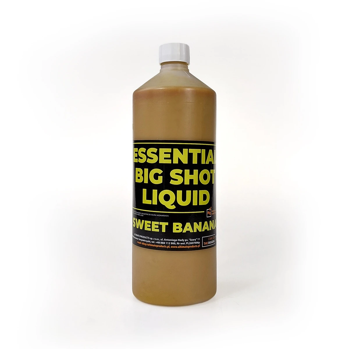 UltimateProducts Essential BIG SHOT Liquid - Sweet Bananaopakowanie 1L - EAN: 5903855435759