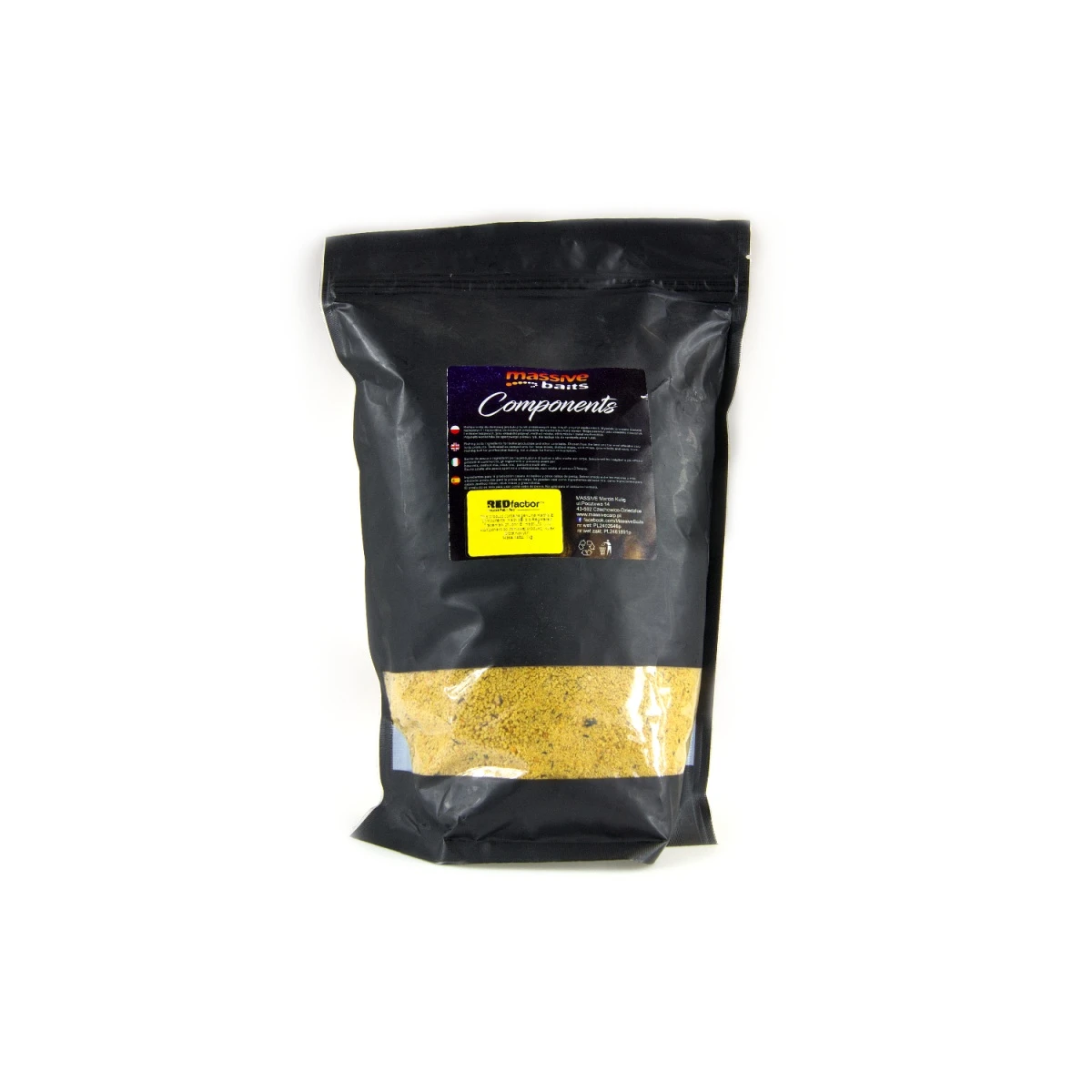 MassiveBaits Components - HAITHS Red Factoropakowanie 1kg - EAN: 200000100445