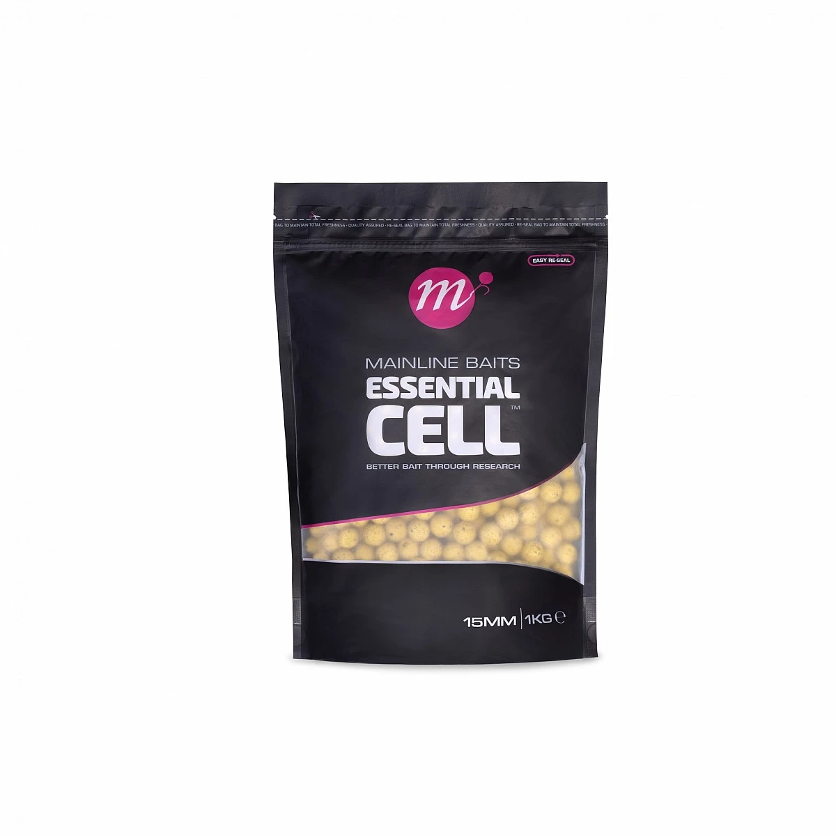 Mainline Shelf Life Boilies - Essential Cell - UISZKODZONE OPAKOWANIErozmiar 15mm / 1kg - EAN: 200000100476