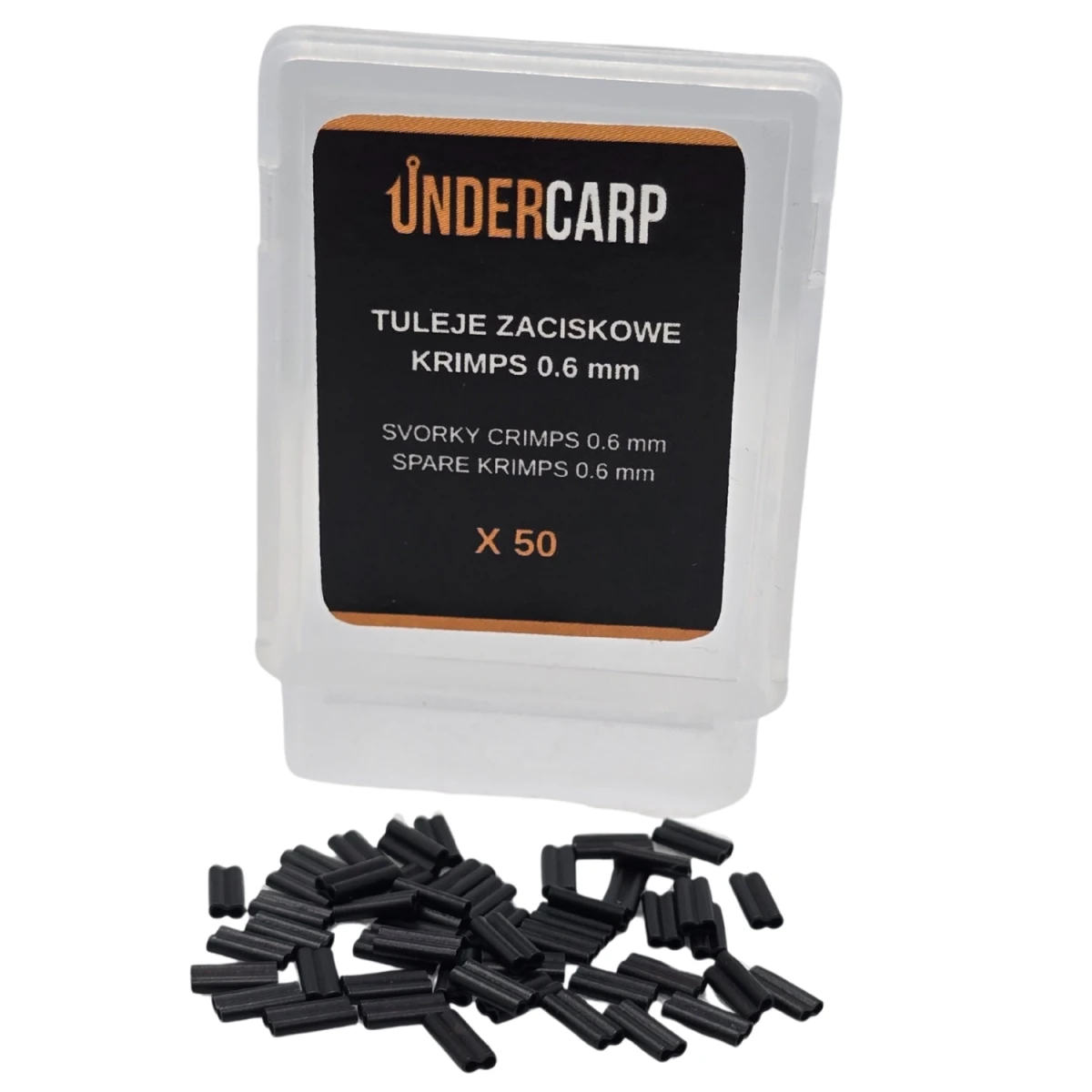 UnderCarp Krimps  - Tuleje zaciskowerozmiar 0.6mm - MPN: UC427 - EAN: 5902721605081