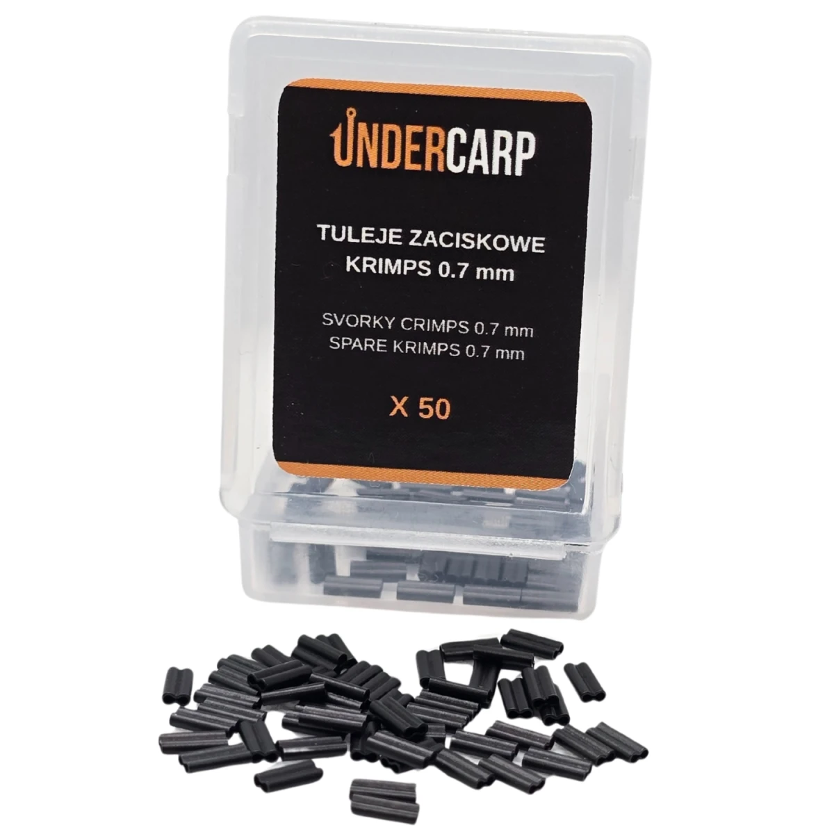 UnderCarp Krimps  - Tuleje zaciskowerozmiar 0.7mm - MPN: UC428 - EAN: 5902721605098