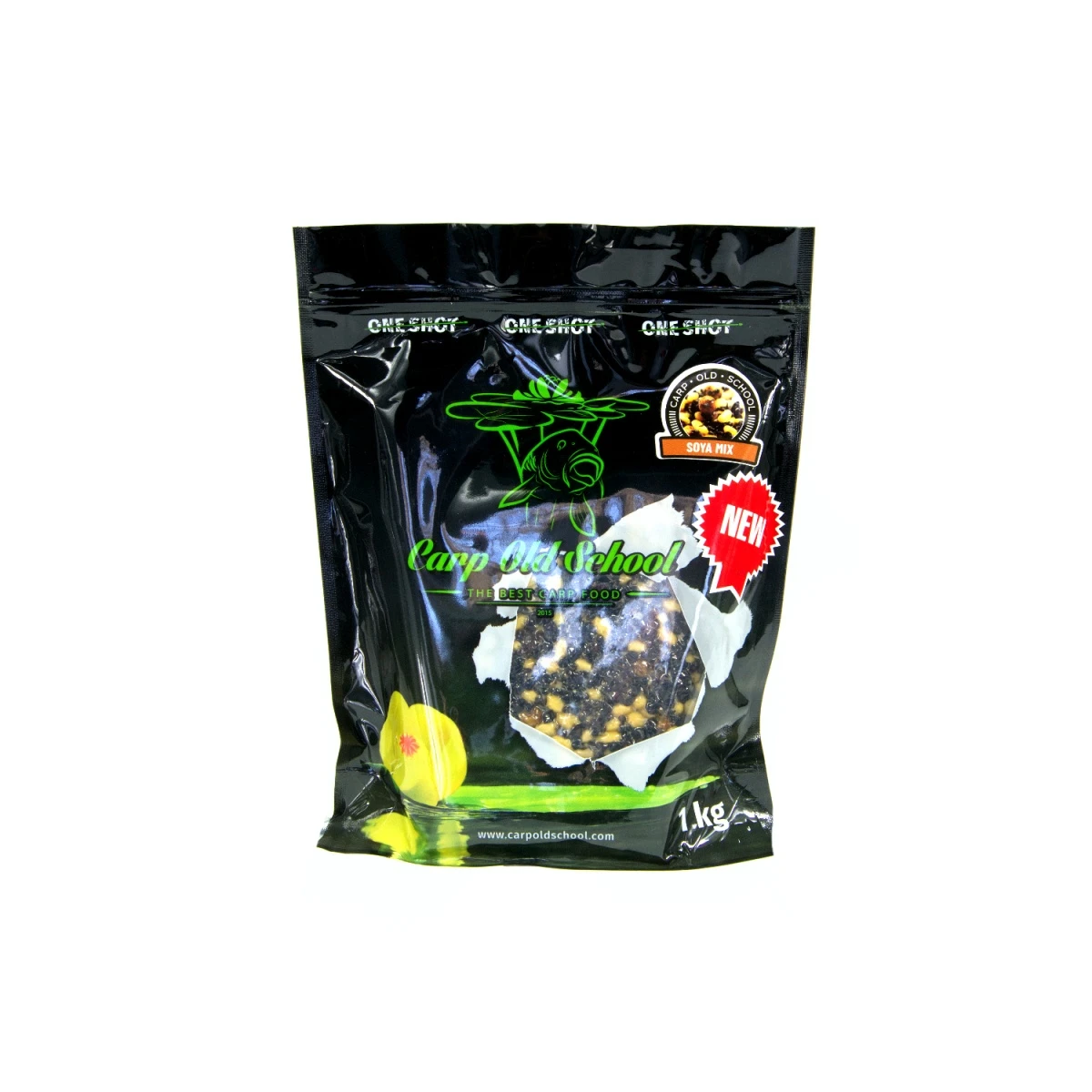 Carp Old School - Mix Soya - KRÓTKA DATA WAŻNOŚCIopakowanie 1kg - EAN: 200000101268