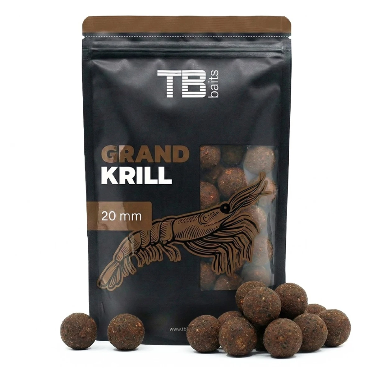 TB Baits Grand Krill Boilie 20mm / 250grozmiar 20mm / 250g - MPN: TB00874 - EAN: 8596601008740