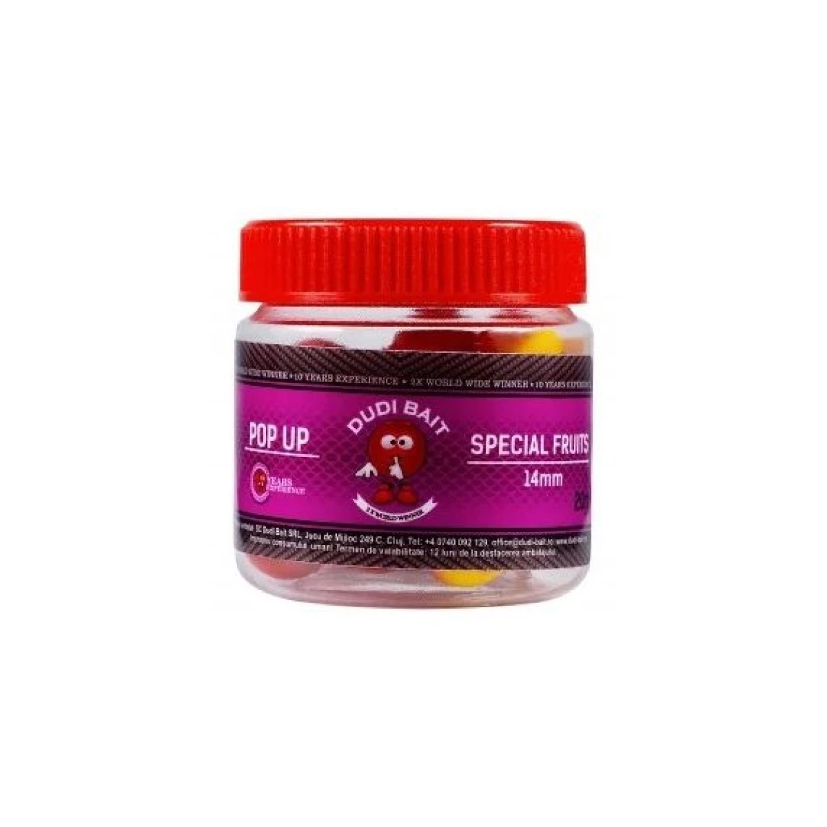 DUDI BAIT Special Fruits Pop Up  10mmrozmiar 10mm - MPN: DBP44 - EAN: 6426390481009