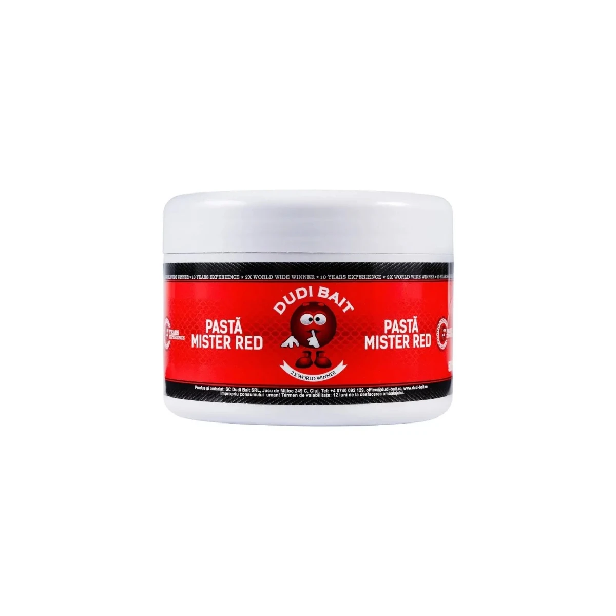 DUDI BAIT Pasta Mister Red Super Hot 500 gopakowanie 500 g - MPN: DBP116 - EAN: 6426390480750