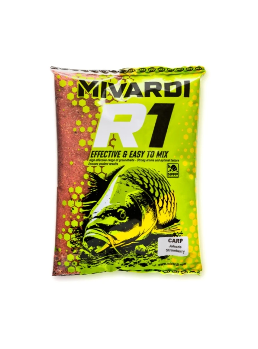 Mivardi R1 CARP - Strawberryopakowanie 1400g - MPN: M-GR1CASTR14 - EAN: 8595712432475