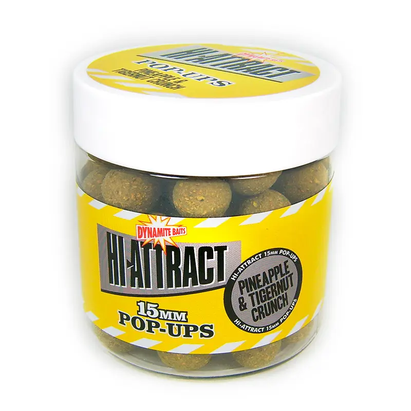 DynamiteBaits Pop-Ups Pineapple & Tigernut Crunchrozmiar 15 mm