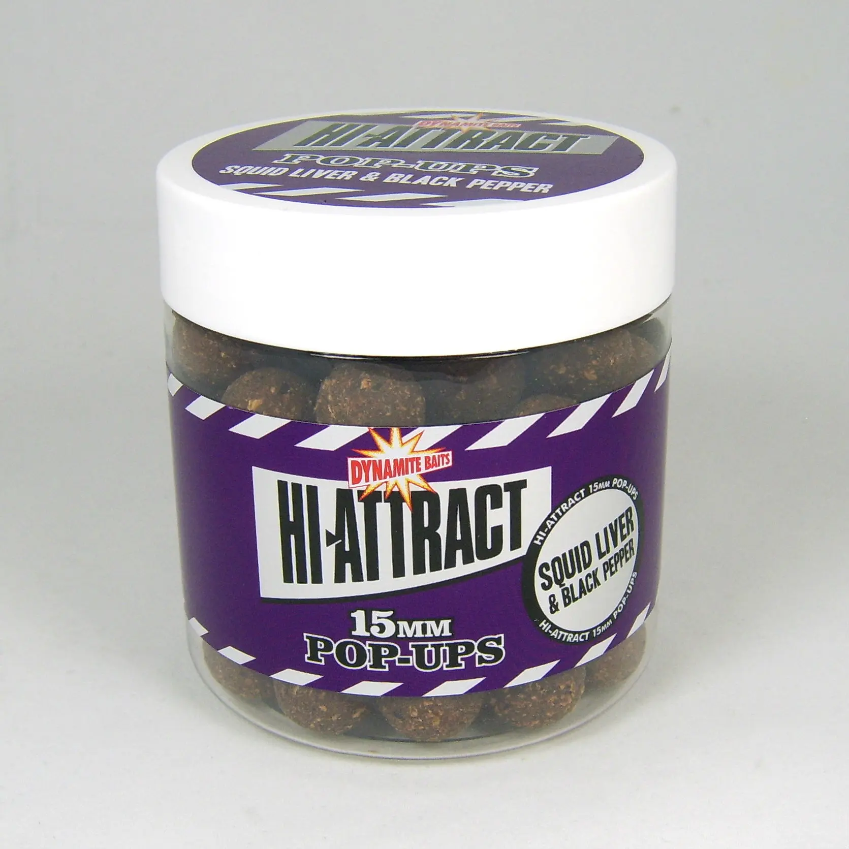 DynamiteBaits Pop-Ups Squid Liver & Black Pepper rozmiar 15 mm