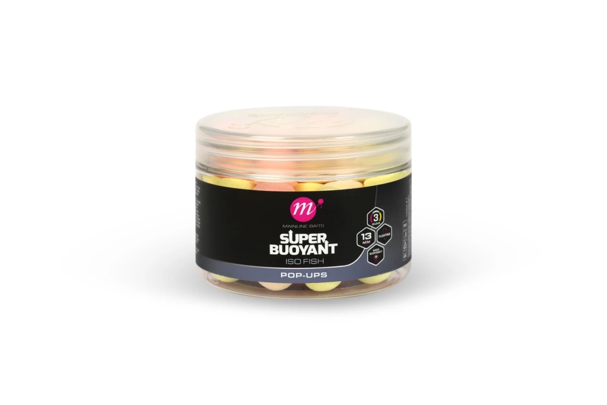 Mainline ISO Fish Super Buoyant Pop-Ups - Mixrozmiar 13mm - MPN: M21113