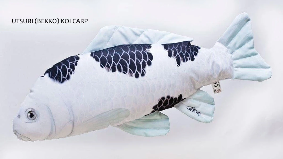 GABY - Pluszowy Karp Utsuri (Bekko) Koi (60 cm ) 60 cmdługość 60 cm - EAN: 200000101756