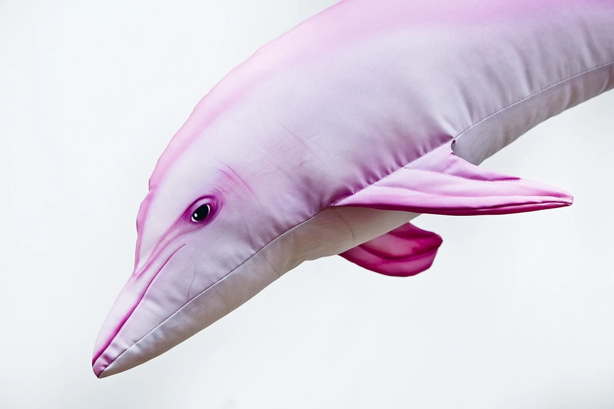 GABY - Pluszowy Delfin Różowy ( 55 cm )długość 55 cm - MPN: GP-175723 - EAN: 5905279175723