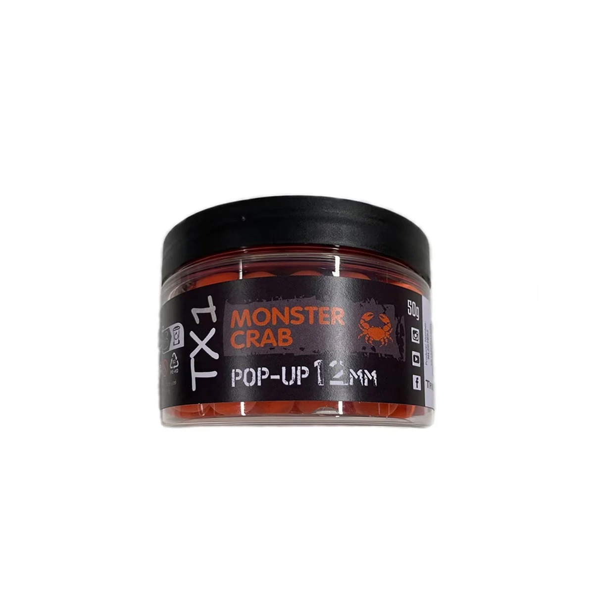 Shimano Tribal TX1 Pop Ups - Monster Crabrozmiar 12mm - MPN: TX1MCPU1250 - EAN: 8717009880718