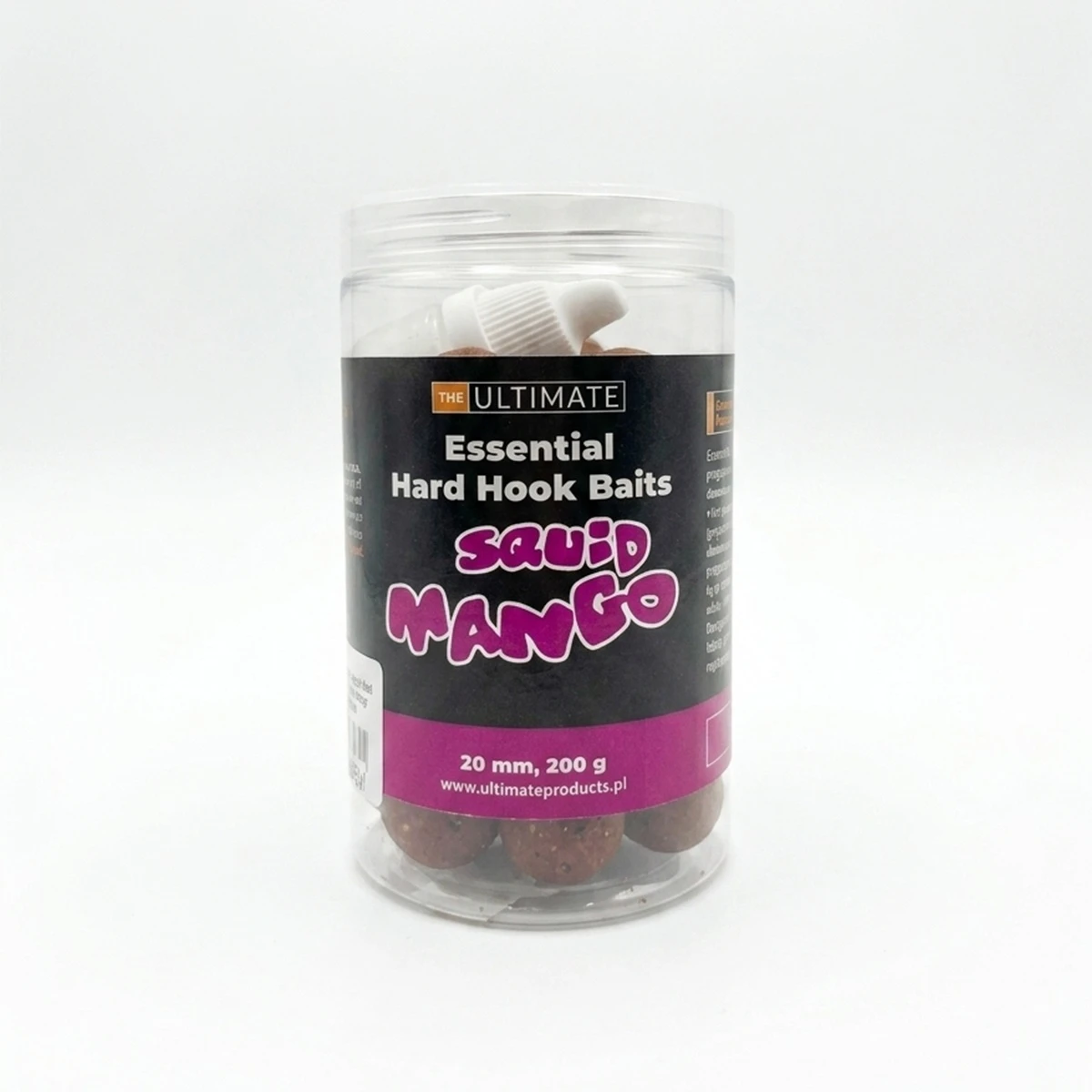 UltimateProducts Essential Hard Hookbaits - Squid Mangorozmiar 20 mm - EAN: 5903855435841