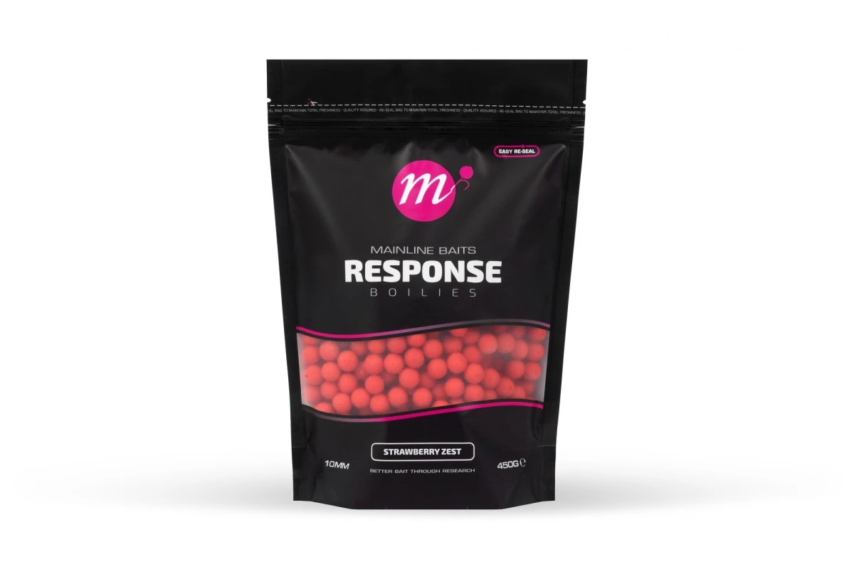 Mainline Response Strawberry Zest - Kulki Zanętowerozmiar 10mm / 450g - MPN: M01065 - EAN: 5060509819317