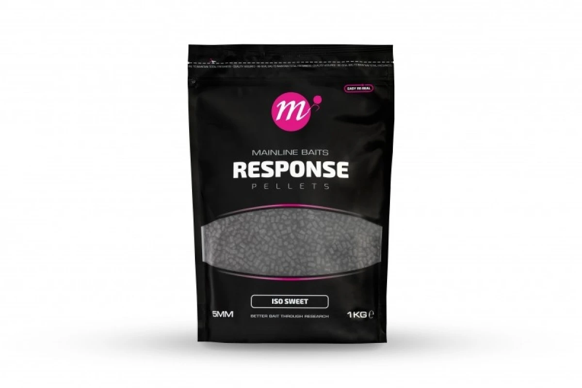 Mainline ISO Sweet Response Pellet opakowanie 5mm / 1kg - MPN: M07036 - EAN: 5060509819058