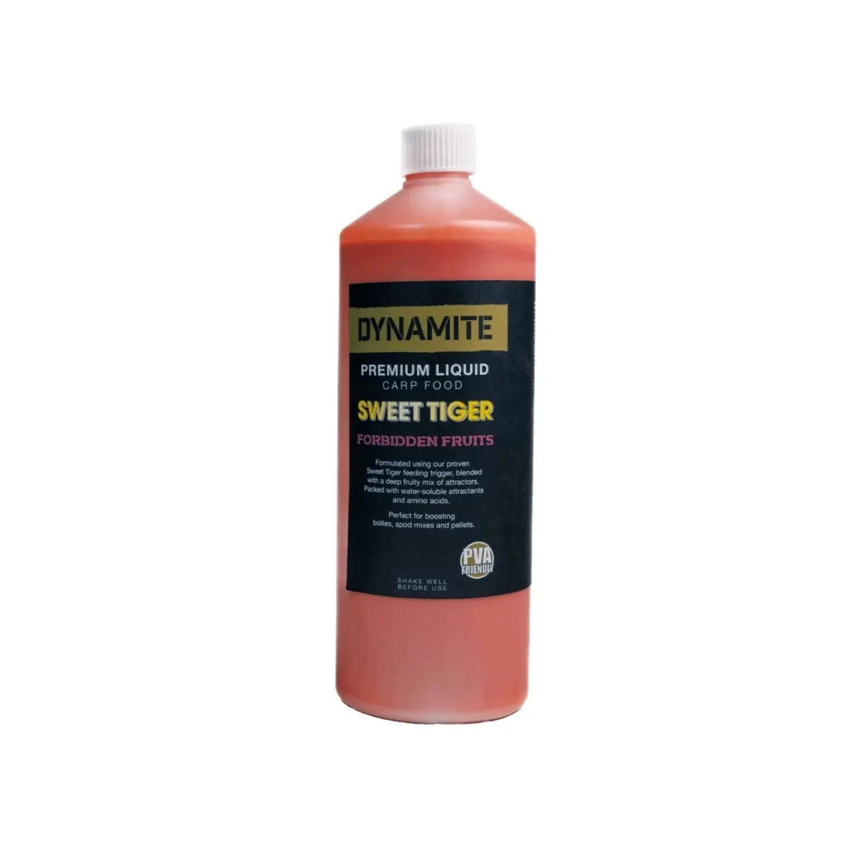 DynamiteBaits Premium Liquid Carp Food - Sweet Tiger Forbidden Fruitsopakowanie 1 L - MPN: DY1145 - EAN: 5031745232628