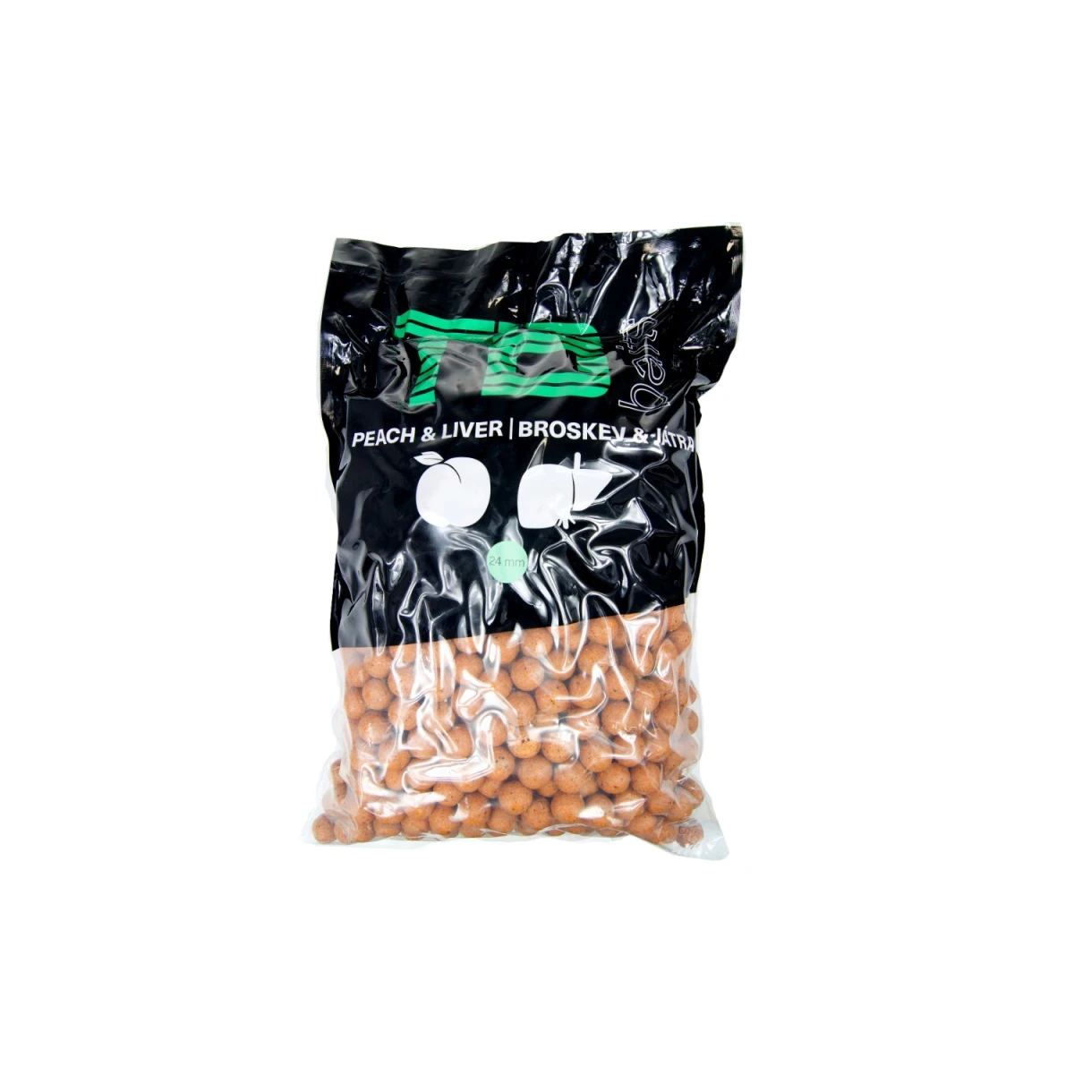 TB Baits Peach Liver Feeding Boilies - USZKODZONE OPAKOWANIErozmiar 24mm / 10kg - EAN: 200000102456