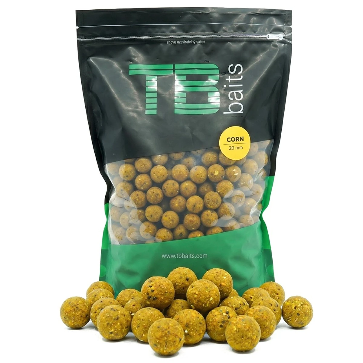 TB Baits Corn Boilie  24 mm / 2.5 kgrozmiar 24 mm / 2.5 kg - MPN: TB00921 - EAN: 8596601009211