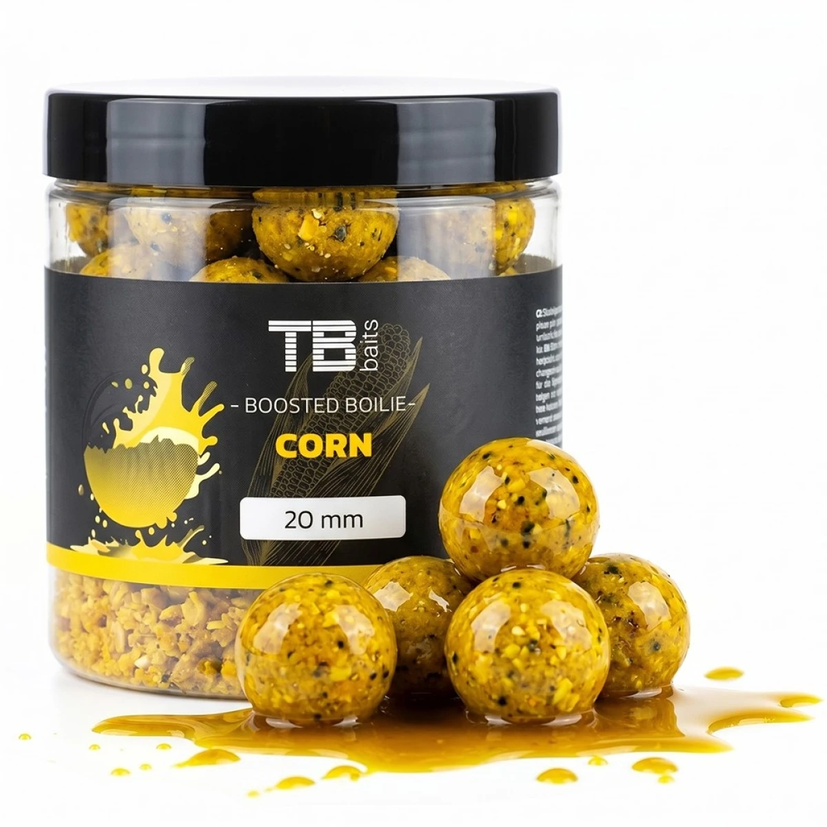 TB Baits Corn Boosted Boilie 24mm / 120grozmiar 24mm / 120g - MPN: TB00931 - EAN: 8596601009310