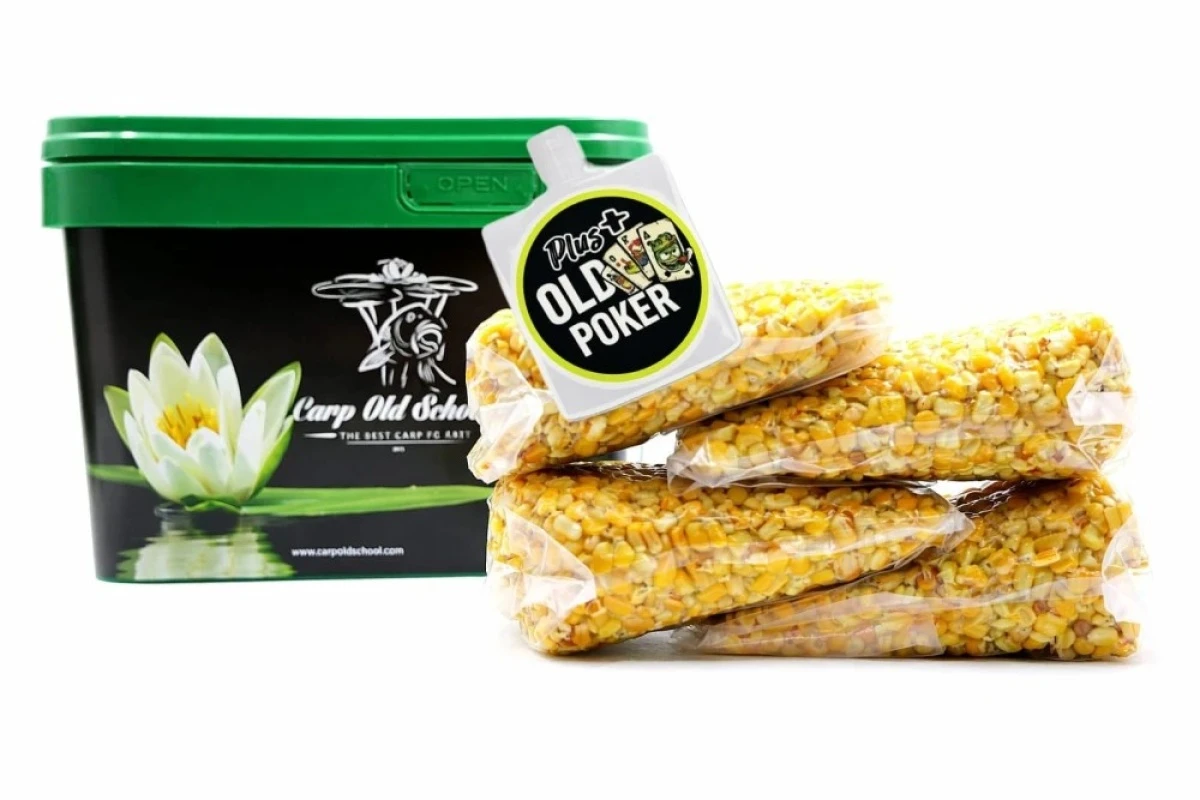 Carp Old School  - Kukurydza naturalna 4 kg + zalewa OLD POKERopakowanie 4kg - MPN: COSK4OPO - EAN: 5906623712151