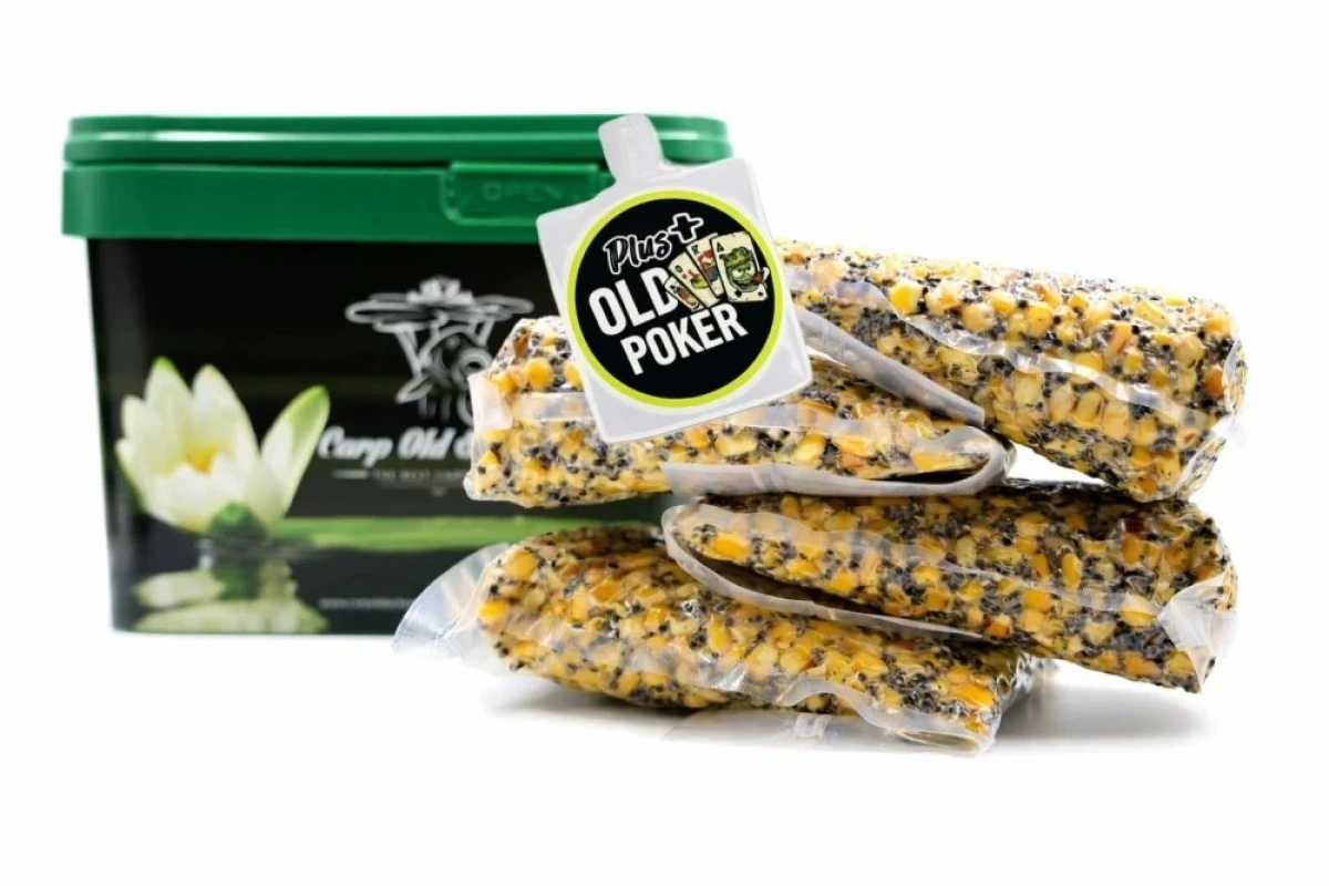 Carp Old School Mix - Ziaren Naturalny 4 kg + zalewa OLD POKERopakowanie 4kg - MPN: COSM4OPO - EAN: 5906623712182