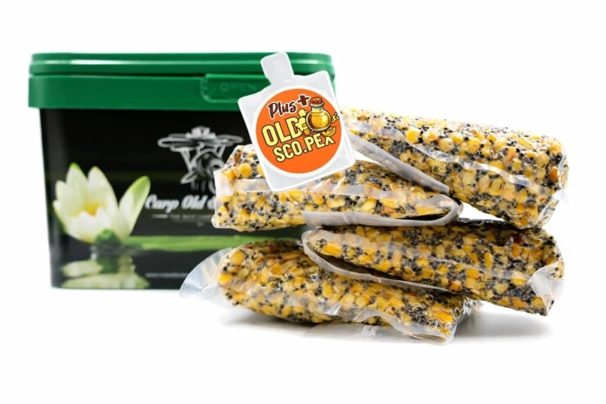 Carp Old School Mix - Ziaren Naturalny 4 kg + zalewa OLD SCO.PEXopakowanie 4kg - MPN: COSM4OSC - EAN: 5906623712199