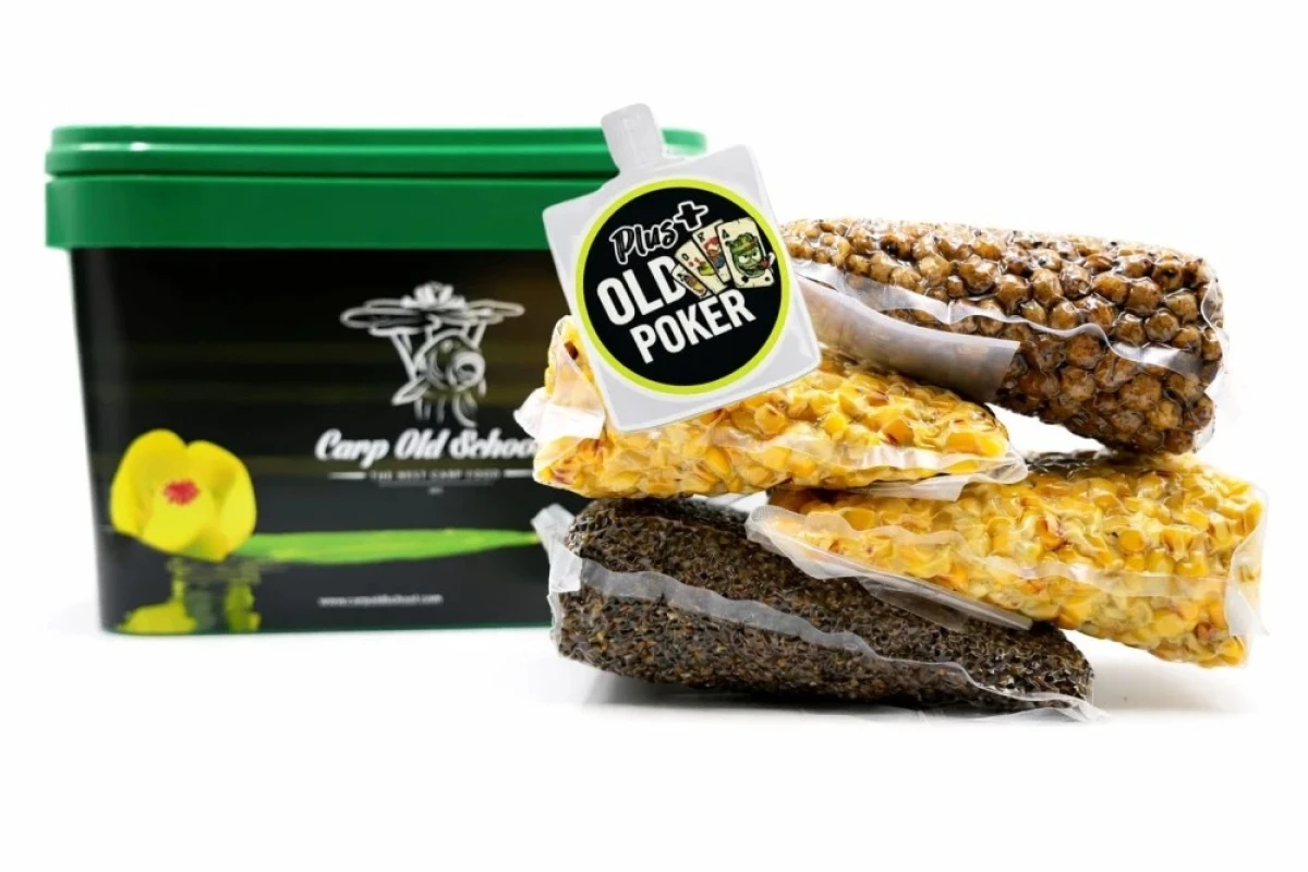 Carp Old School Special Mix - Naturalny 4 kg + zalewa OLD POKERopakowanie 4kg - MPN: COSSM4OPO - EAN: 5906623712243