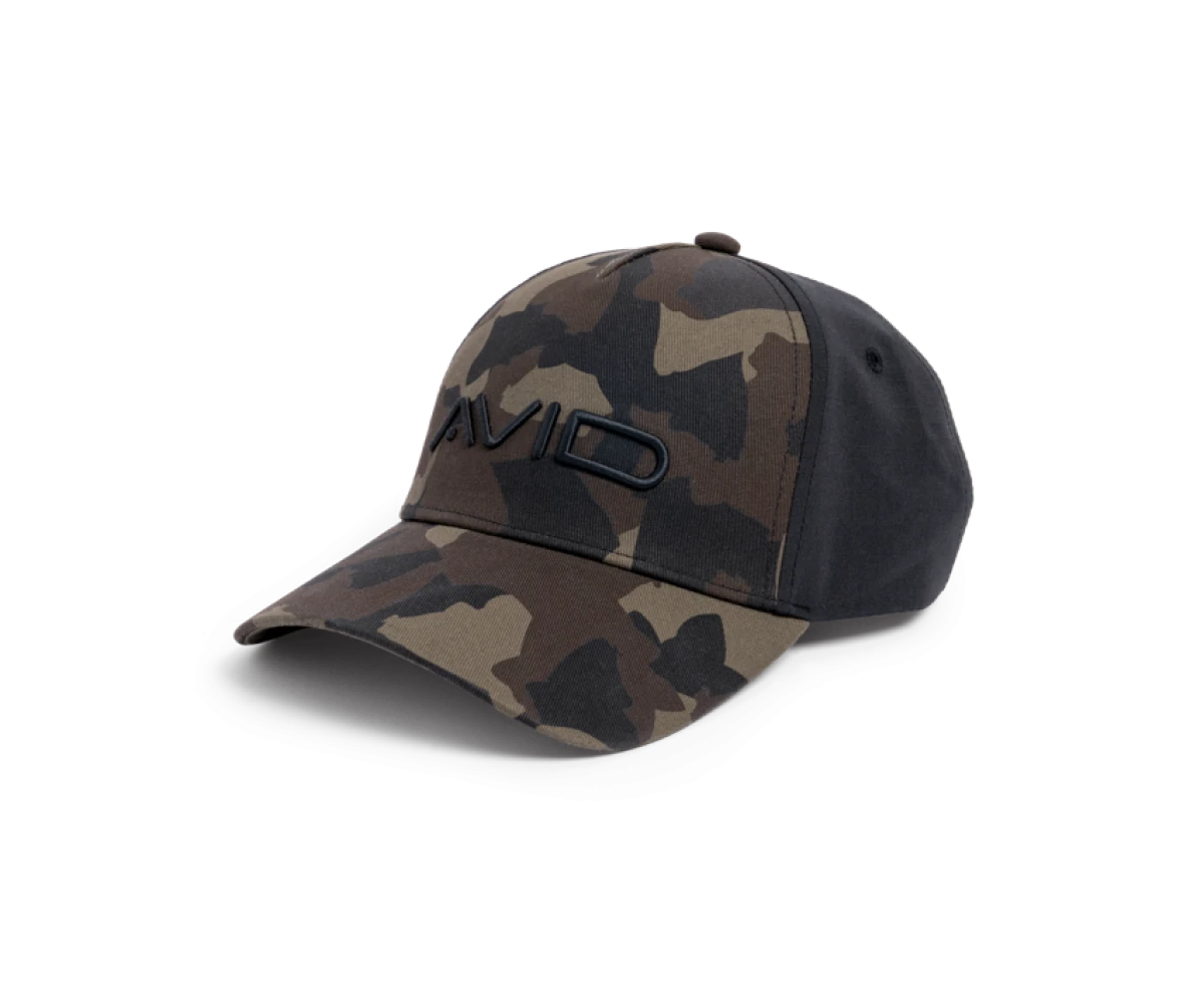 Avid Carp Distortion Dark Camo Hybrid Cap - MPN: A0620530