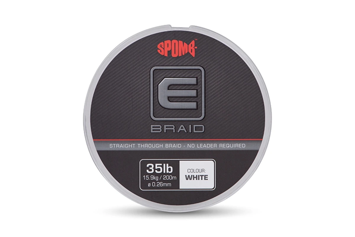 Spomb E Braid White 0.26 mm (15.9kg / 35lb) / 200mmodel 0.26 mm (15.9kg / 35lb) / 200m - MPN: DBL010