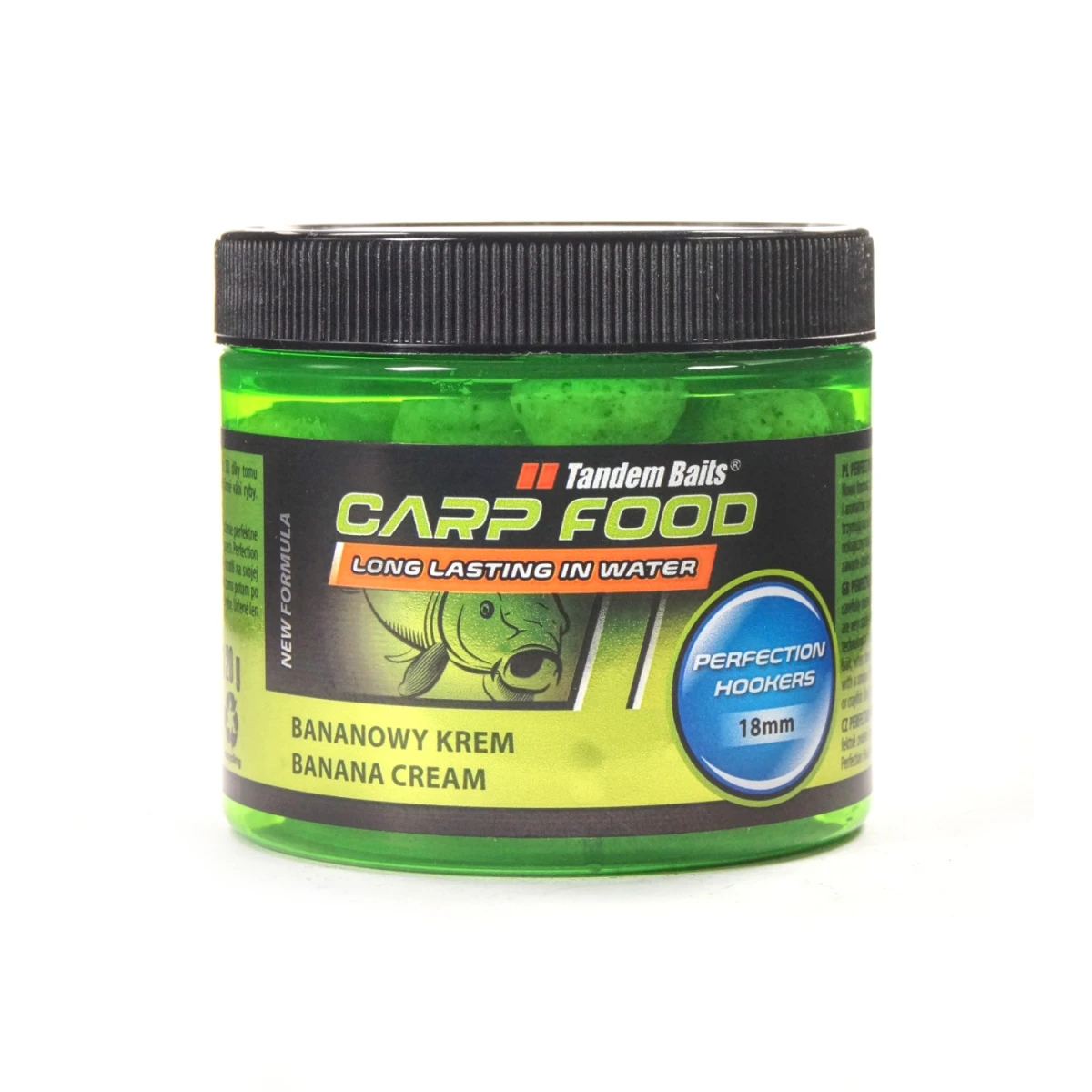TandemBaits Carp Food Perfection Hookers  - Bananowy Krem - Krótka Data Ważnościrozmiar 18 mm / 120g - EAN: 200000103507