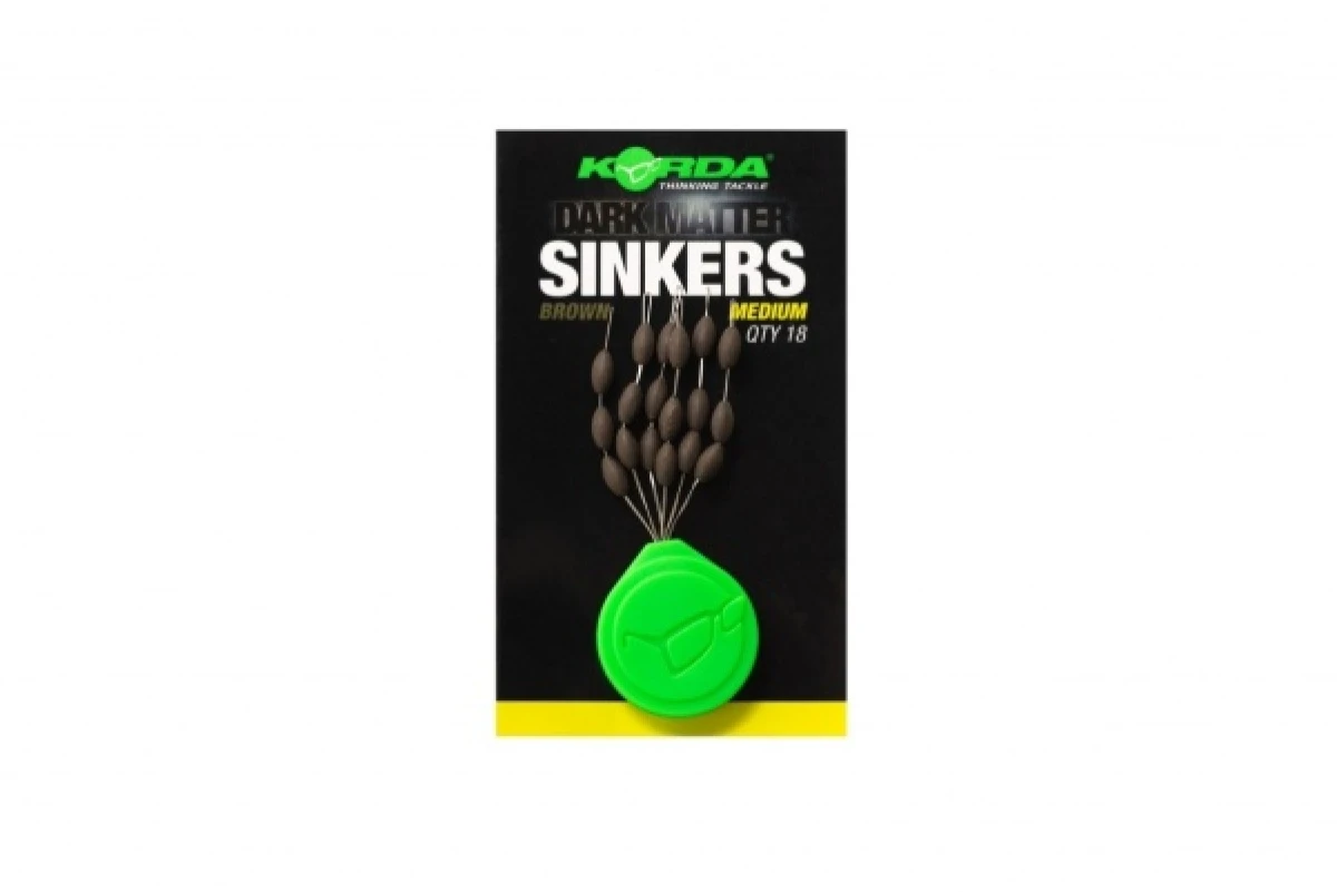 Korda Dark Matter Sinkers Brown Mediumrozmiar Medium - MPN: KSKMB - EAN: 5060062114355