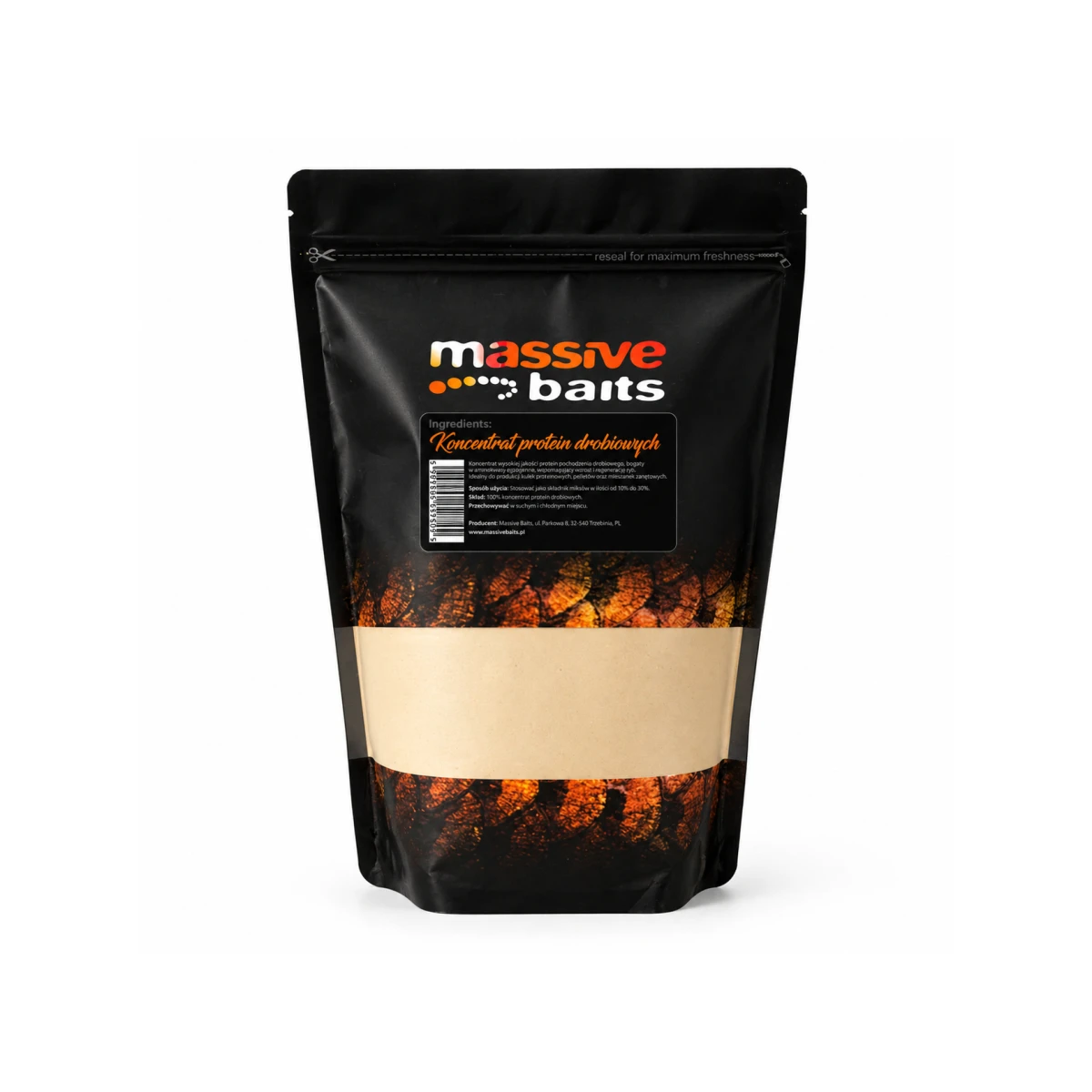 Massive Baits Components - Uszkodzone opakowanie - Koncentrat Protein Drobiowych 0,5 kgopakowanie 0,5 kg - MPN: KP229 - EAN: 200000103828