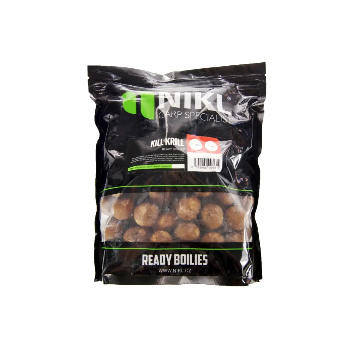 Karel Nikl Ready Boilies - Kill Krill rozmiar 21 mm / 1 kg - MPN: 2093607 - EAN: 8592400993607