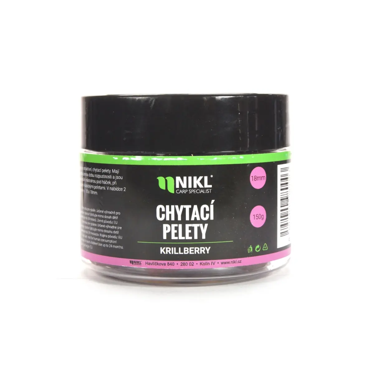 Karel Nikl Hookbait Pellets - KrillBerry 18mmrozmiar 18mm - MPN: 2080003 - EAN: 8592400980003