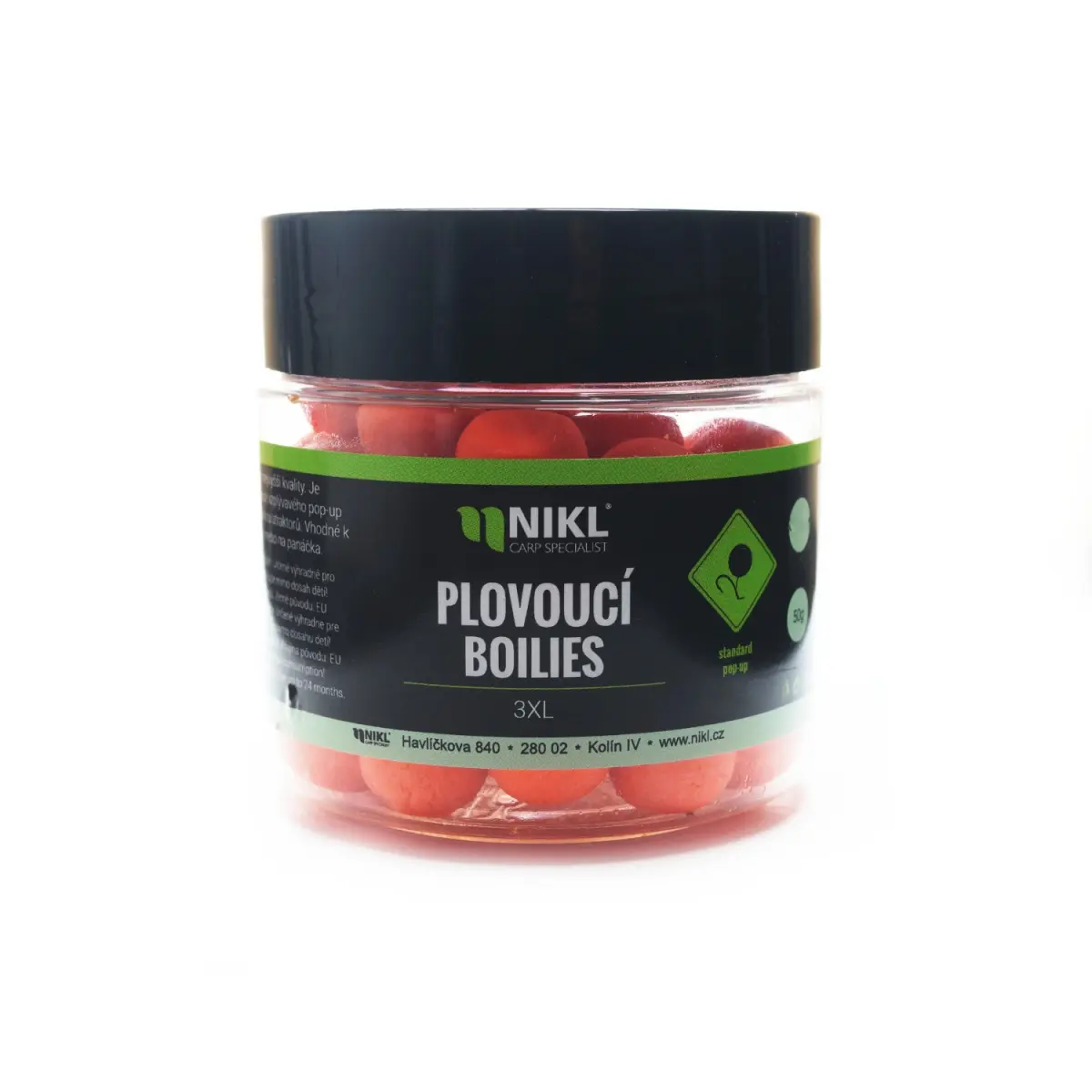 NEW Karel Nikl 3XL Pop Up Boiliesrozmiar 18 mm - MPN: 2087538 - EAN: 8592400987538