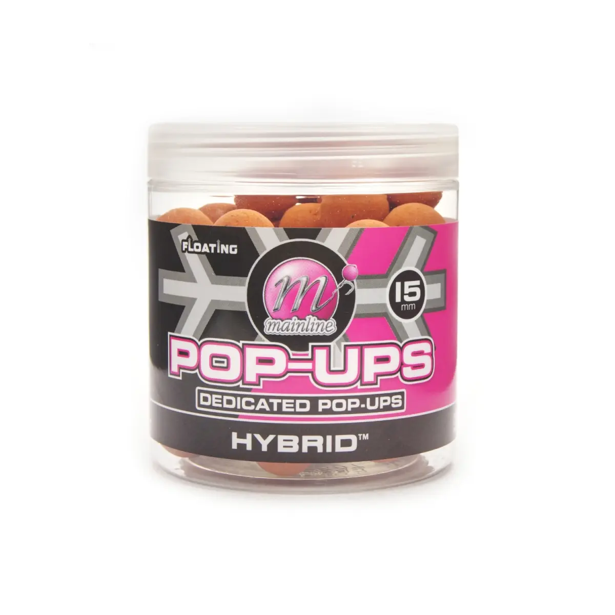 Mainline Pop-Ups Boilies - Hybrid 15 mmrozmiar 15 mm - MPN: M21033 - EAN: 5060509811892