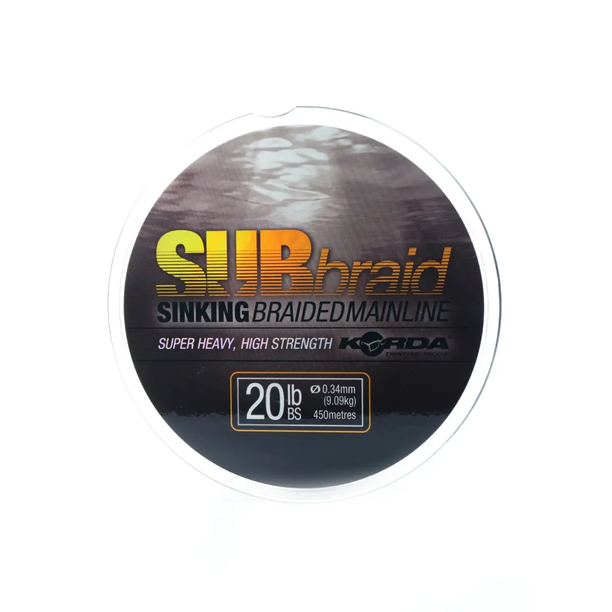 Korda SUBbraid Mainlinemodel 20lb / 450m - MPN: SSB3 - EAN: 5060323808481